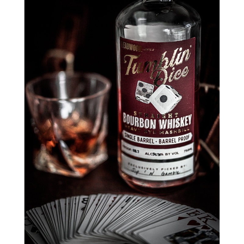 Deadwood Tumblin Dice Sip ‘N Gamble Single Barrel Barrel Proof