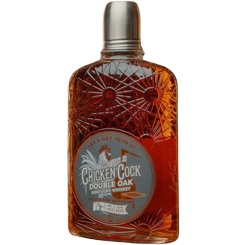 Chicken Cock Double Oak whiskey Selected by Seelbachs