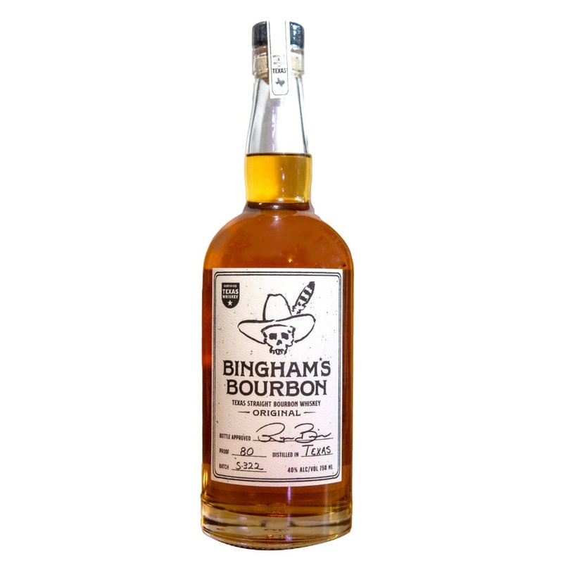 Bingham’s Bourbon Original A Certified Texas Whiskey by Ryan Bingham