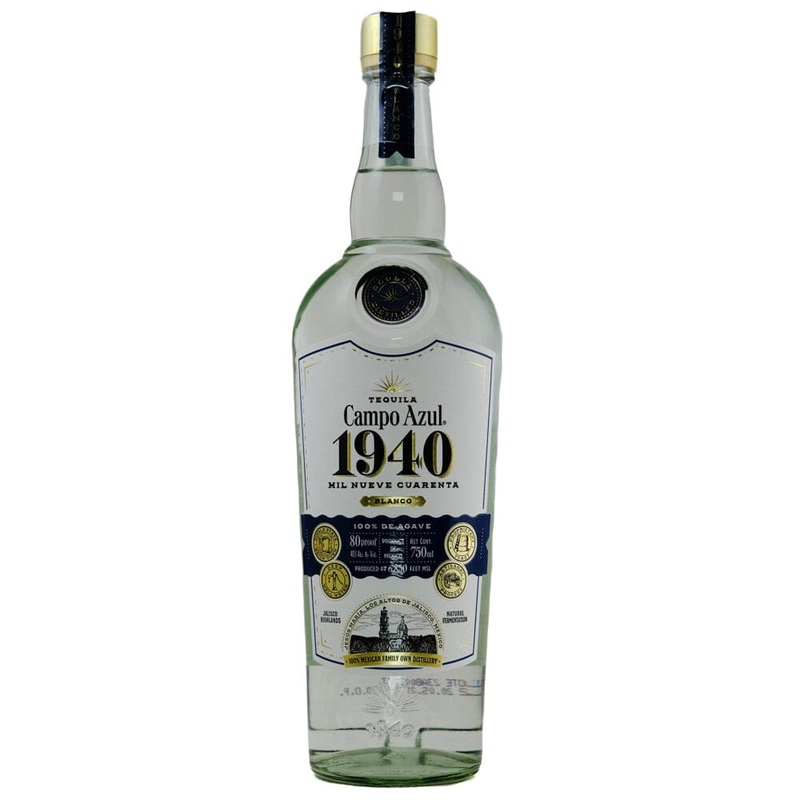 Tequila 1940 Casa Campo Azul Blanco