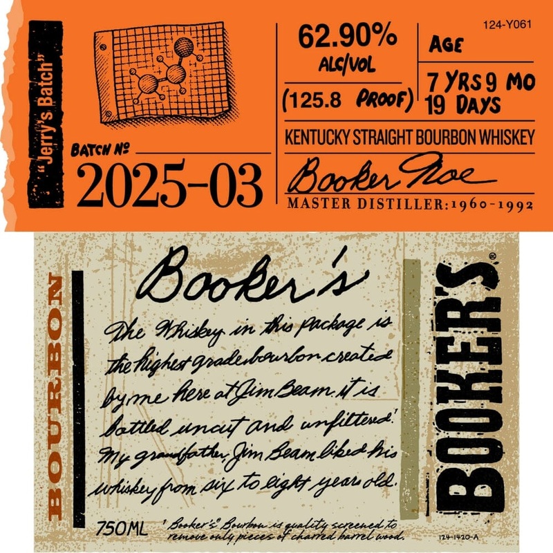 Booker’s Jerrys Batch 2025-03