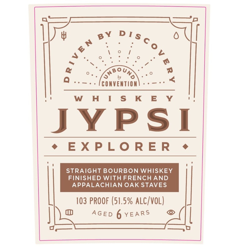 Whiskey JYPSI Explorer Bourbon by Eric Church