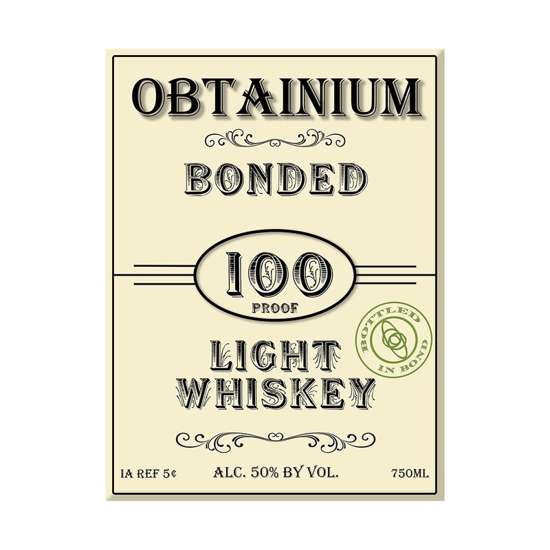 Cats Eye Obtainium Light Whiskey Bottled In Bond