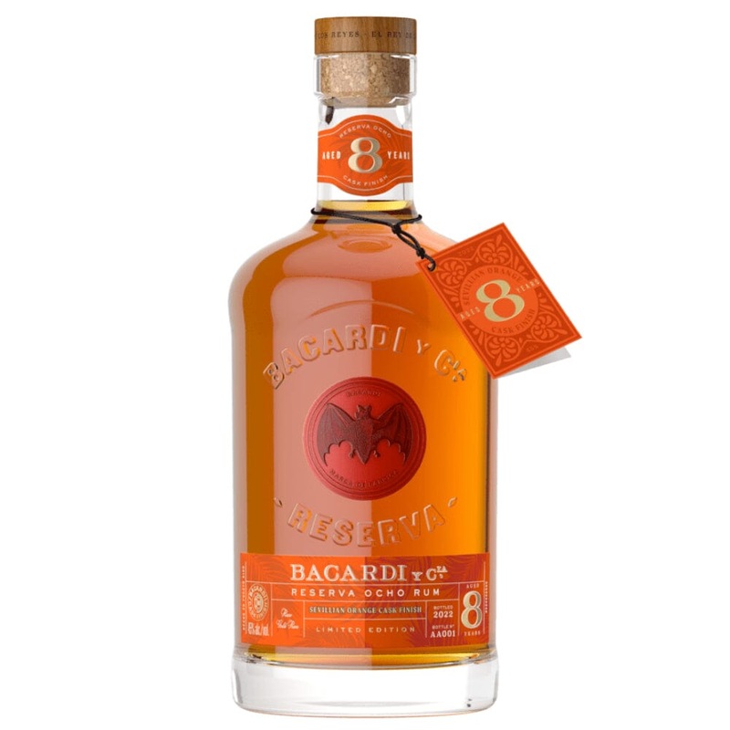 BACARD Reserva Ocho Sevillian Orange Cask Finish