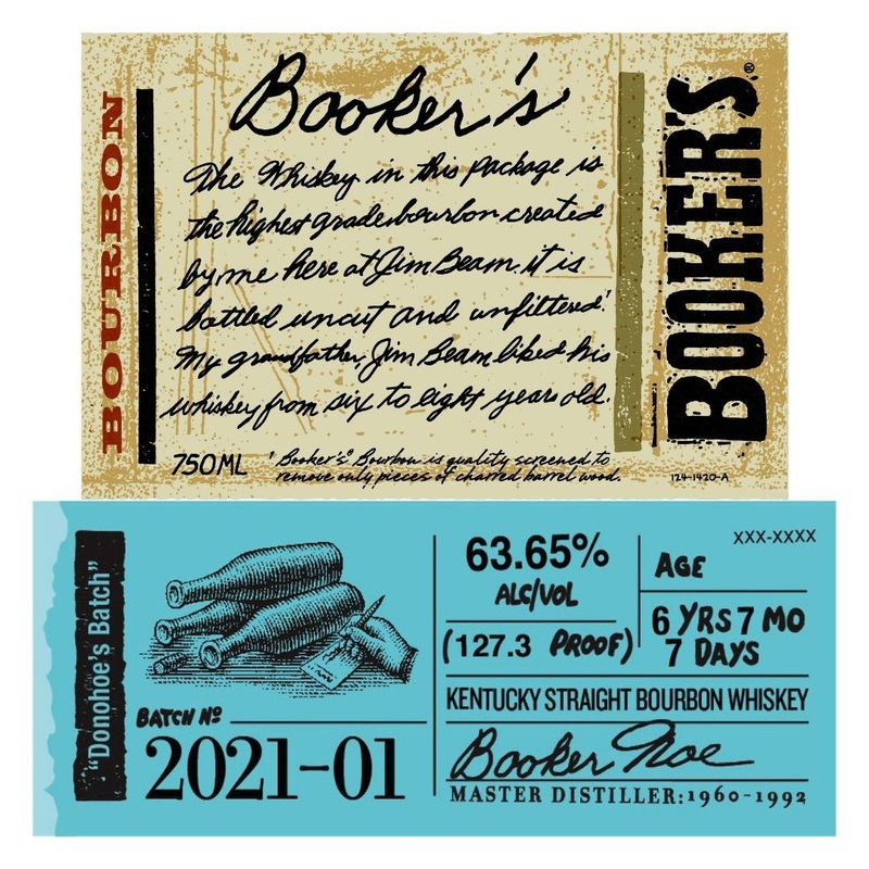 Booker’s Bourbon Donohoe’s Batch 2021-01