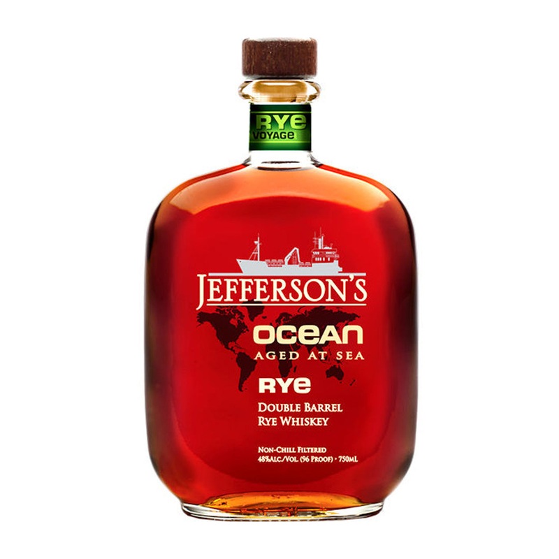 Jefferson’s Ocean Aged At Sea Voyage 26 Double Barrel Rye Whiskey