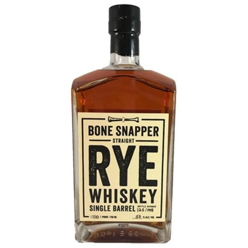 BACKBONE BOURBON CO. Bone Snapper Rye Whiskey