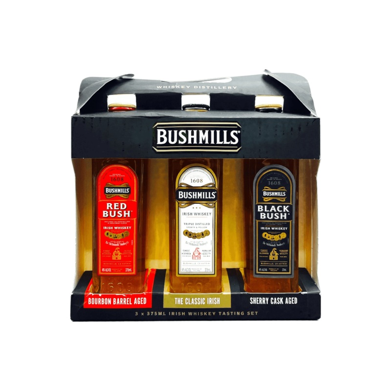 BUSHMILLS 3 Bottle Gift Pack 375ml