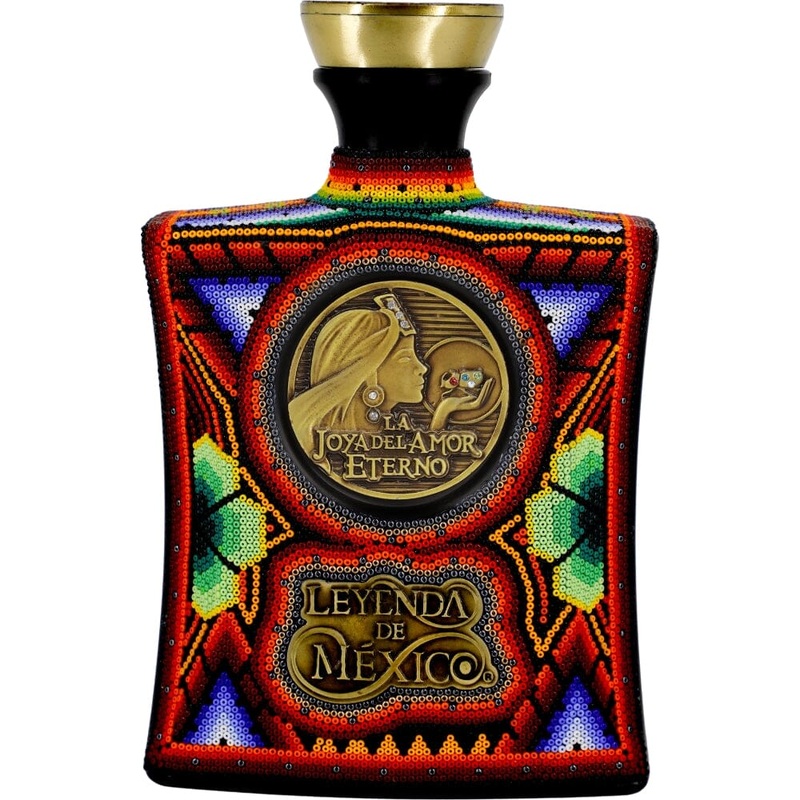 Tequila Leyenda De Mexico Extra Aejo Wixarika Day of the Dead Edition