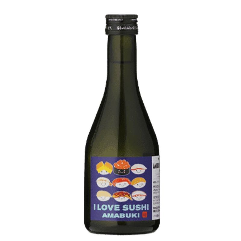 AMABUKI I Love Sushi Sake 200ml