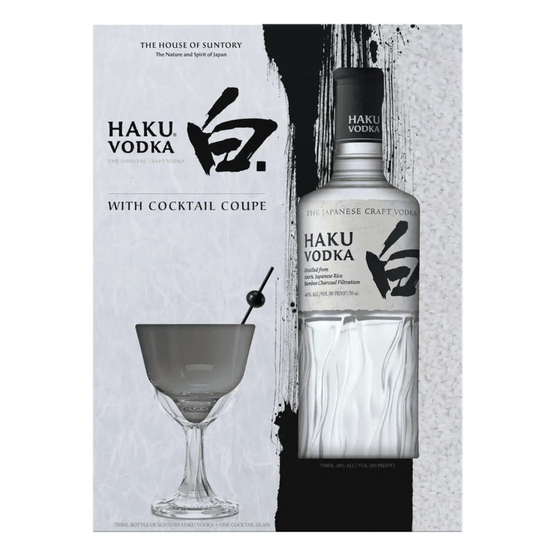 HAKU Japanese Vodka Gift Set