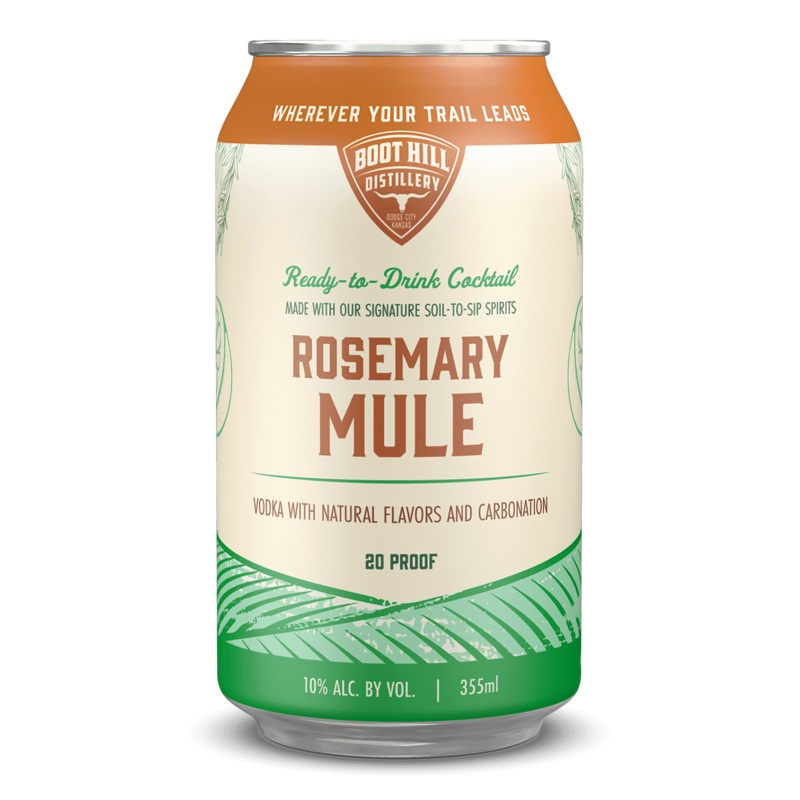 BOOT HILL DISTILLERY Rosemary Mule