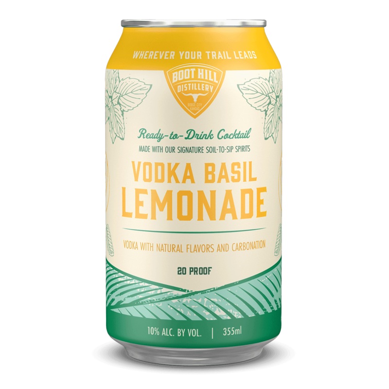 BOOT HILL DISTILLERY Vodka Basil Lemonade
