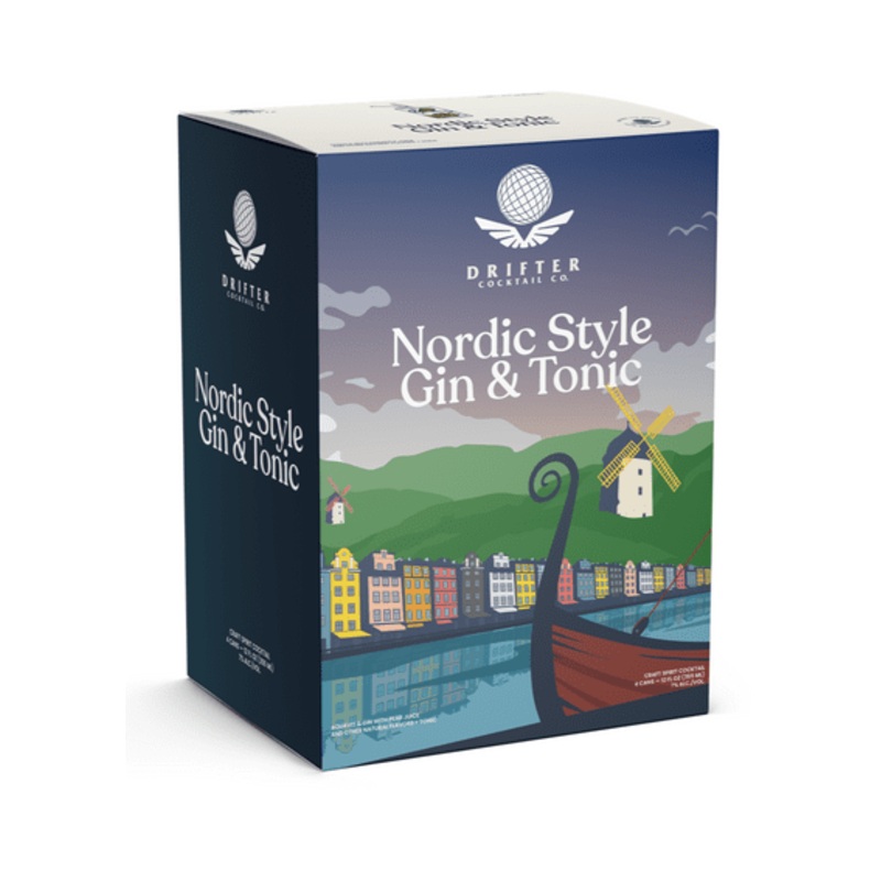 DRIFTER Nordic Gin & Tonic 4pk