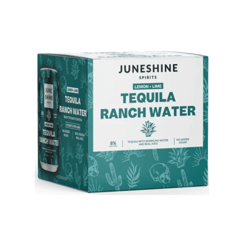 JUNESHINE Tequila Ranch Water 4pk
