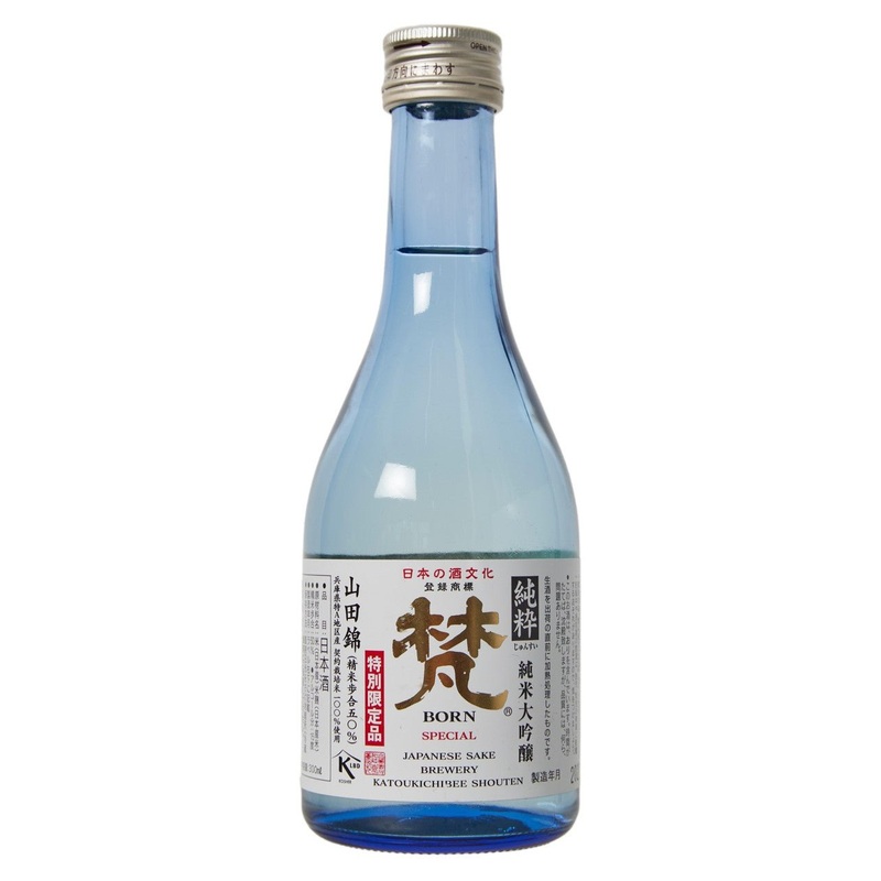 KATO KICHIBEE SHOUTEN SAKE Born Junsui Junmai Daiginjo Sake 300ml