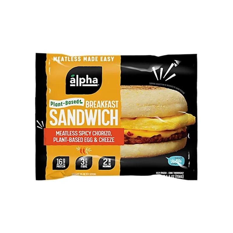 ALPHA FOODS Egg & Cheese Sandwich