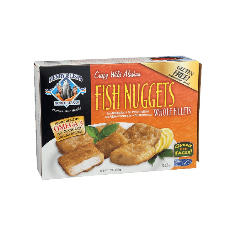 HENRY & LISAS Wild Alaskan Fish Nugget Case