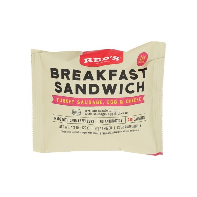 REDS Turkey Sausage Egg’Wich