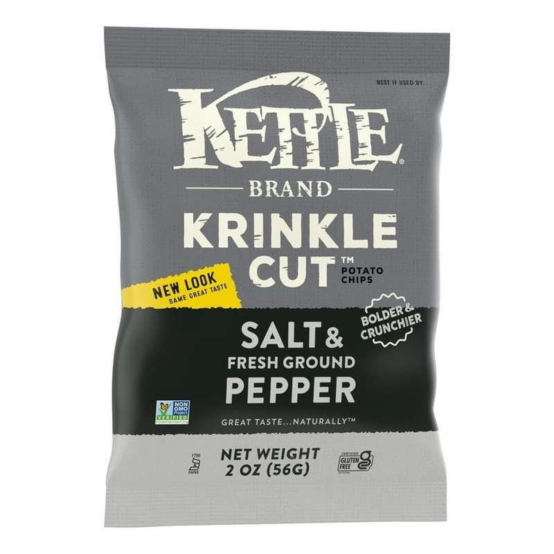 KETTLE Salt & Fresh Ground Pepper Chips 2oz