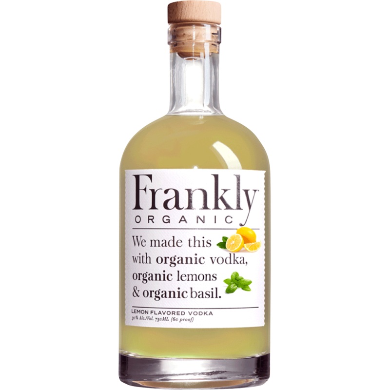 FRANKLY ORGANIC Lemon Vodka 50ml