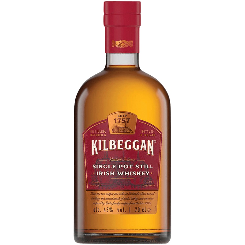 KILBEGGAN Single Pot Still Irish Whiskey