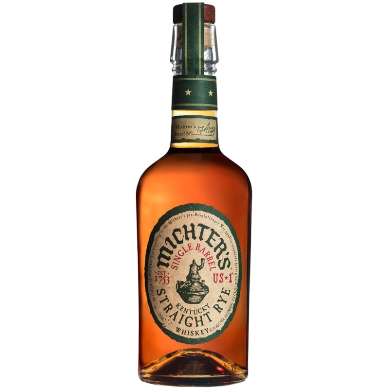 MICHTER’S US1 Single Barrel Straight Rye Whiskey