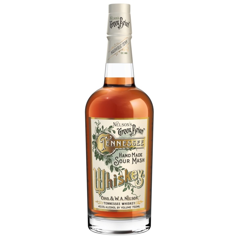 NELSON’S GREEN BRIER Hand Made Sour Mash Whiskey