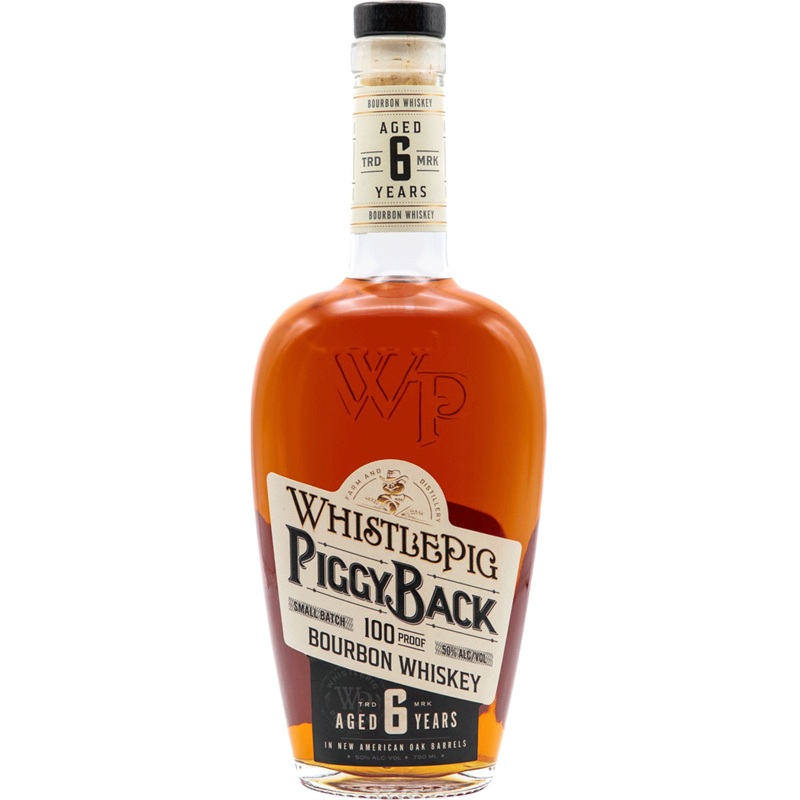 WHISTLEPIG 6 Year Piggyback Bourbon Whiskey