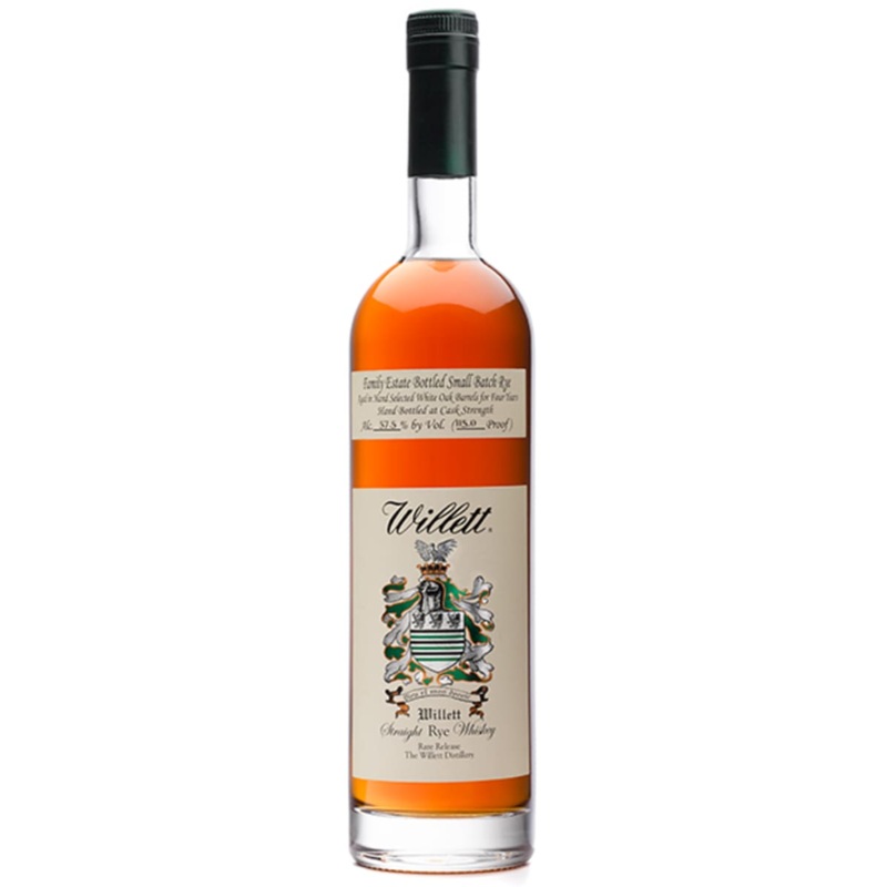WILLETT 4 Year Rye Whiskey