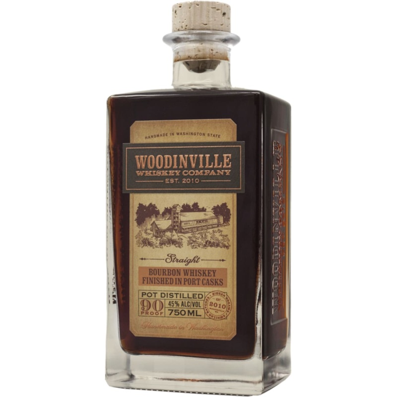 WOODINVILLE Port Finished Straight Bourbon Whiskey