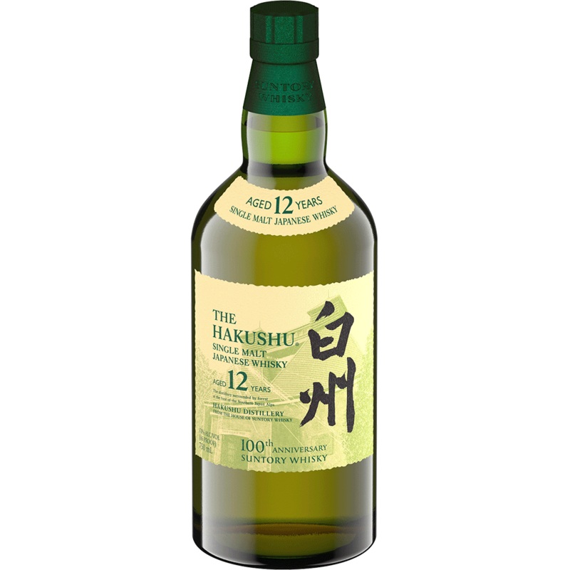 HAKUSHU Japanese Whisky 12 Year 100th Anniversary Edition