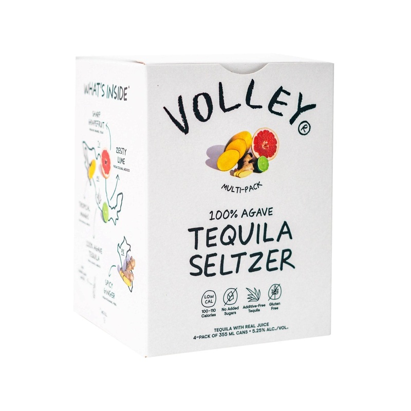 VOLLEY TEQUILA SELTZER Multi-Pack 4PK
