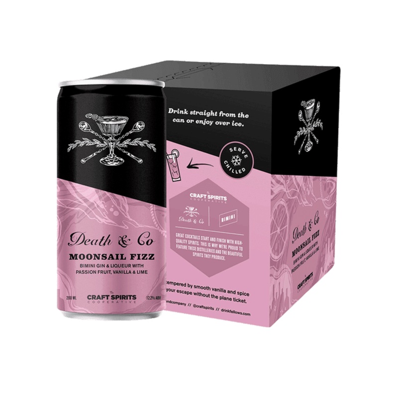 DEATH & CO Moonsail Gin Fizz 4PK