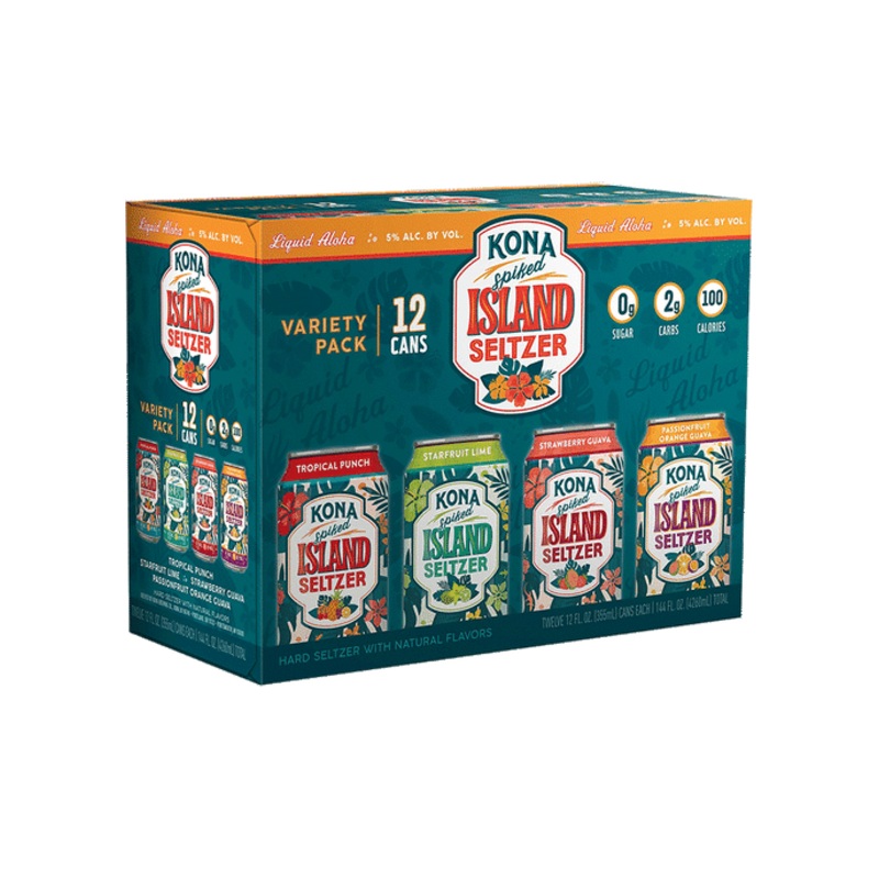 KONA Spiked Seltzer Island Variety 12PK