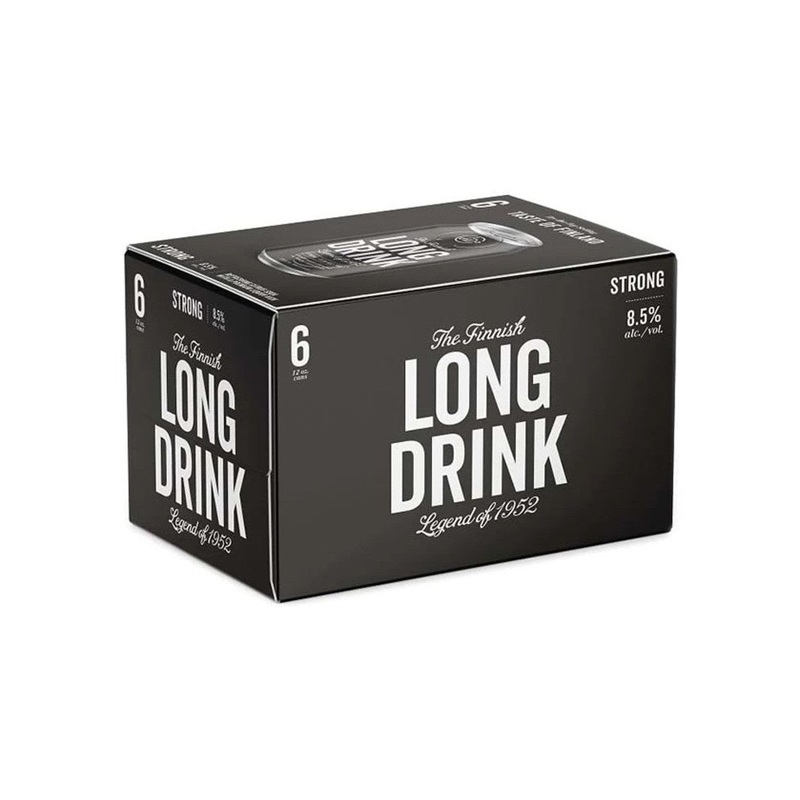 LONG DRINK Strong Citrus Cocktail 6PK