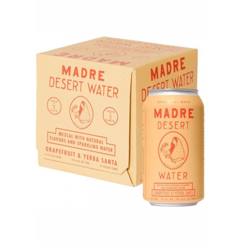 MADRE DESERT WATER Grapefruit And Yerba Santa 4PK