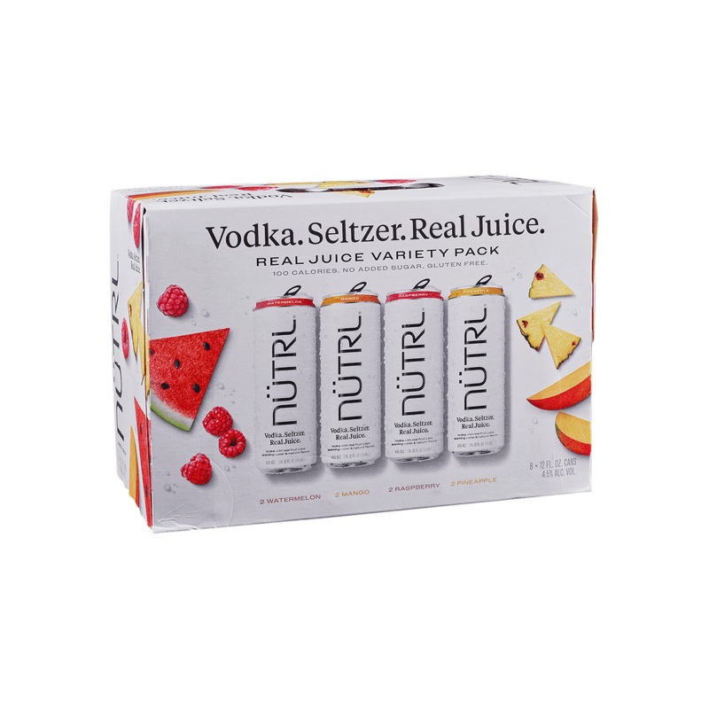 NUTRL Vodka Soda 8PK