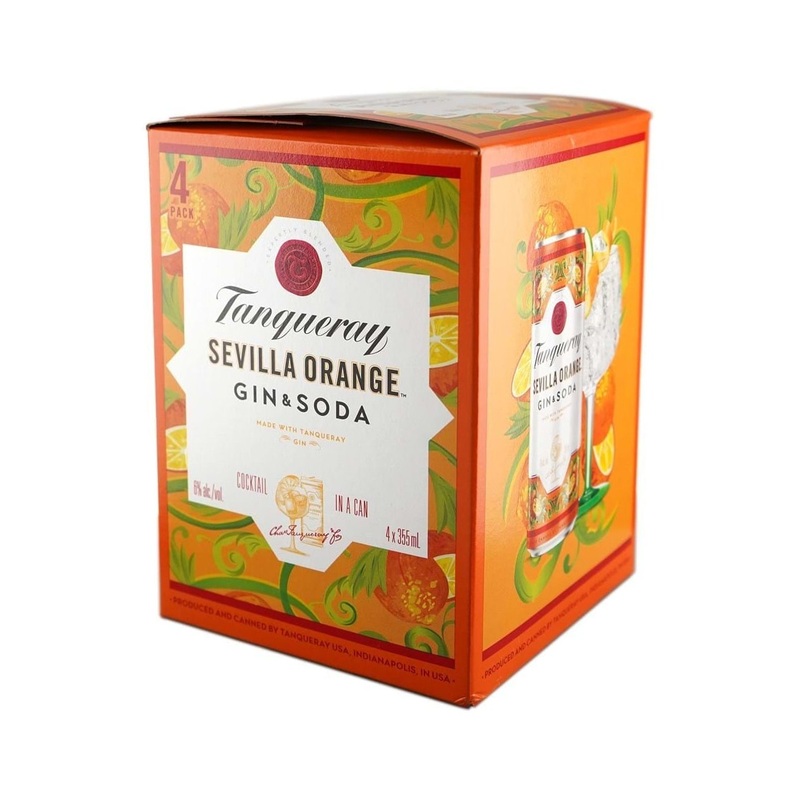 TANQUERAY Sevilla Orange 4PK