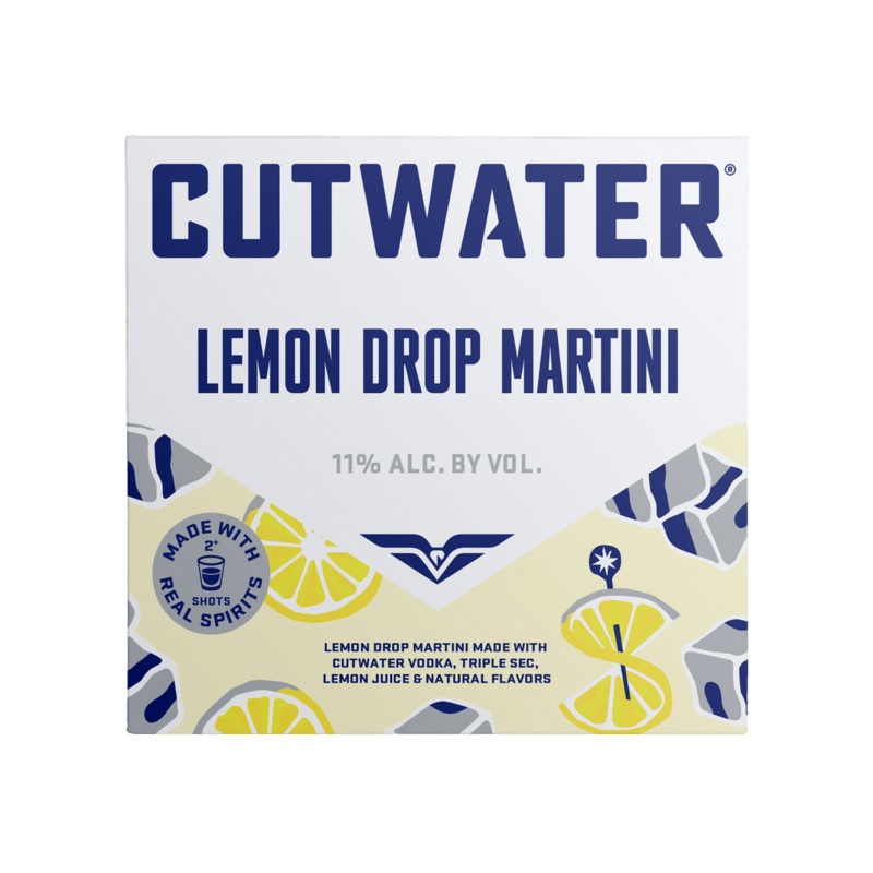 CUTWATER Lemon Drop Martini 4PK