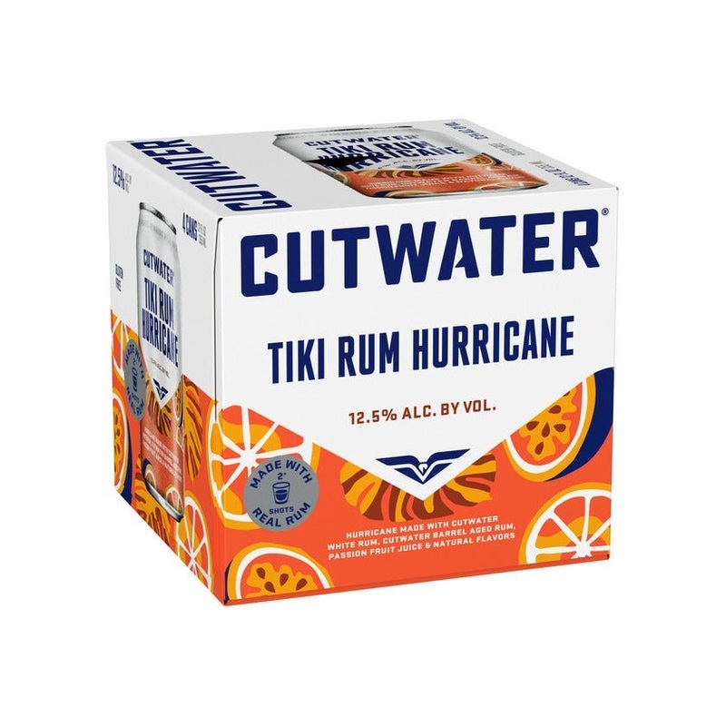 CUTWATER Tiki Rum Hurricane 4PK