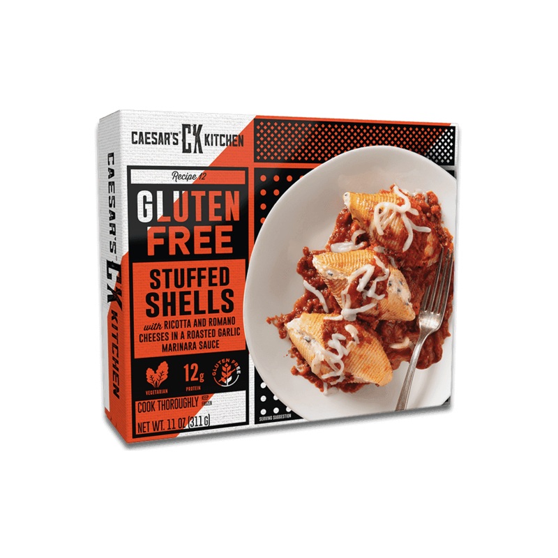 CEASAR’S KITCHEN Stuffed Shells with Ricotta in Herb Marinara Sauce