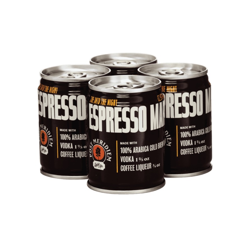 POST MERIDIEM Into The Night Espresso Martini 4 Pack