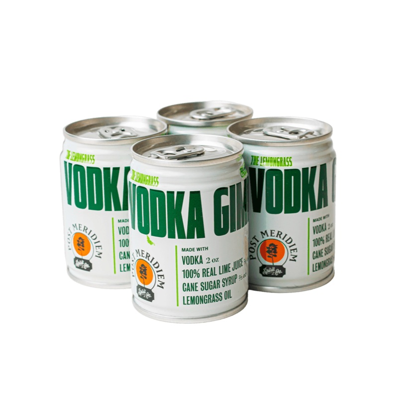 POST MERIDIEM The Lemongrass Vodka Gimlet 4 Pack