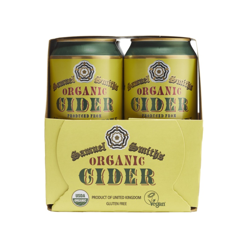SAMUEL SMITH’S Organic Hard Apple Cider 4 Pack