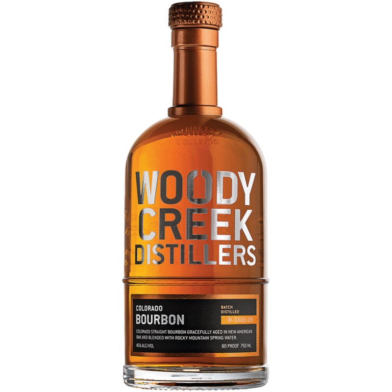 WOODY CREEK DISTILLERS Colorado Straight Bourbon Whiskey