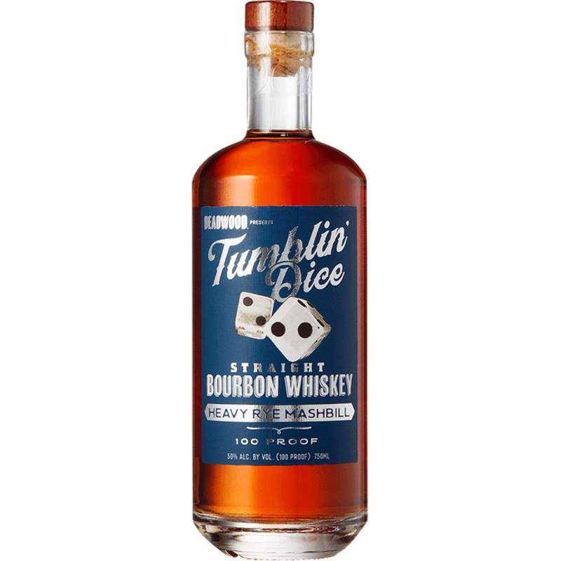DEADWOOD Tumblin’ Dice Straight Bourbon Whiskey