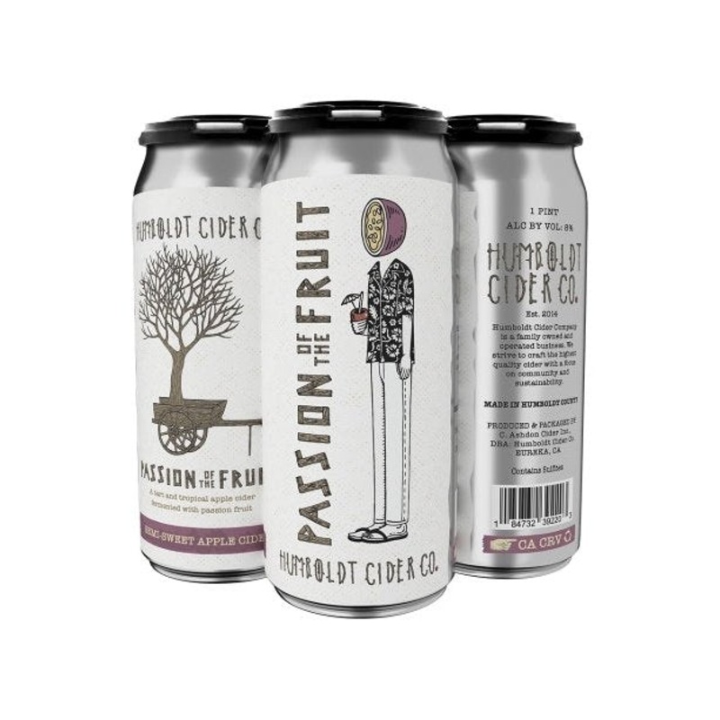 HUMBOLDT CIDER CO. Passion Of The Fruit Hard Cider