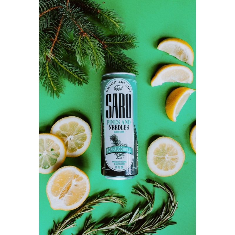 SARO CIDER Non-Alcoholic Cider Pines And Needles
