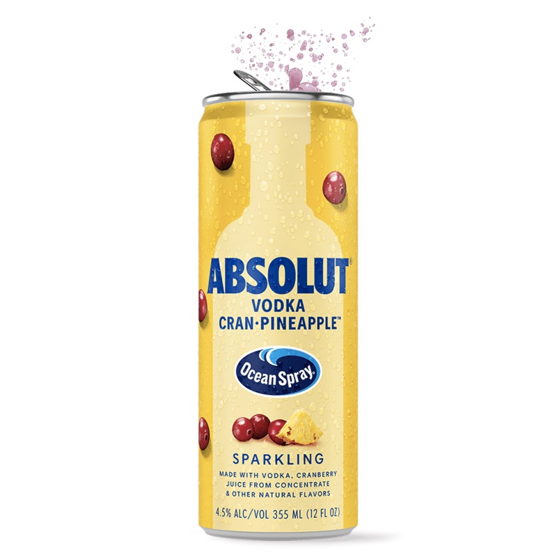 ABSOLUT VODKA Vodka Cran-Pineapple